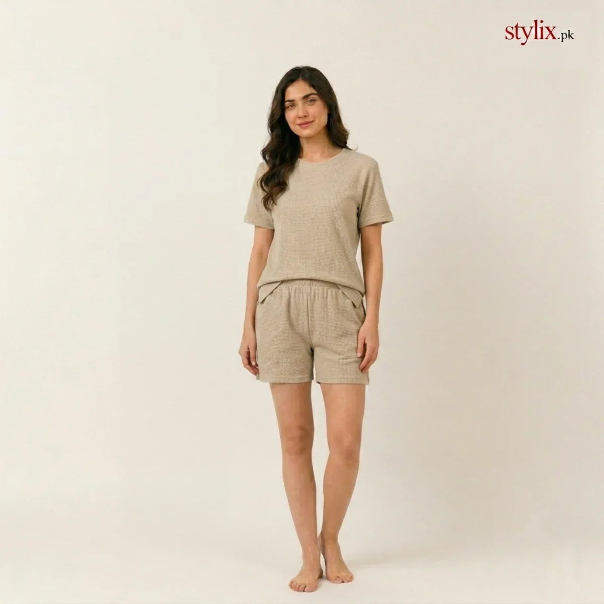 Soft Cotton-Feel shot Set – cream Girls